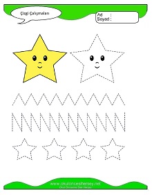 Çizgi Çalışma Sayfaları